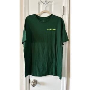 Under Armour Fish Men’s Green Bass Graphic T-Shirt